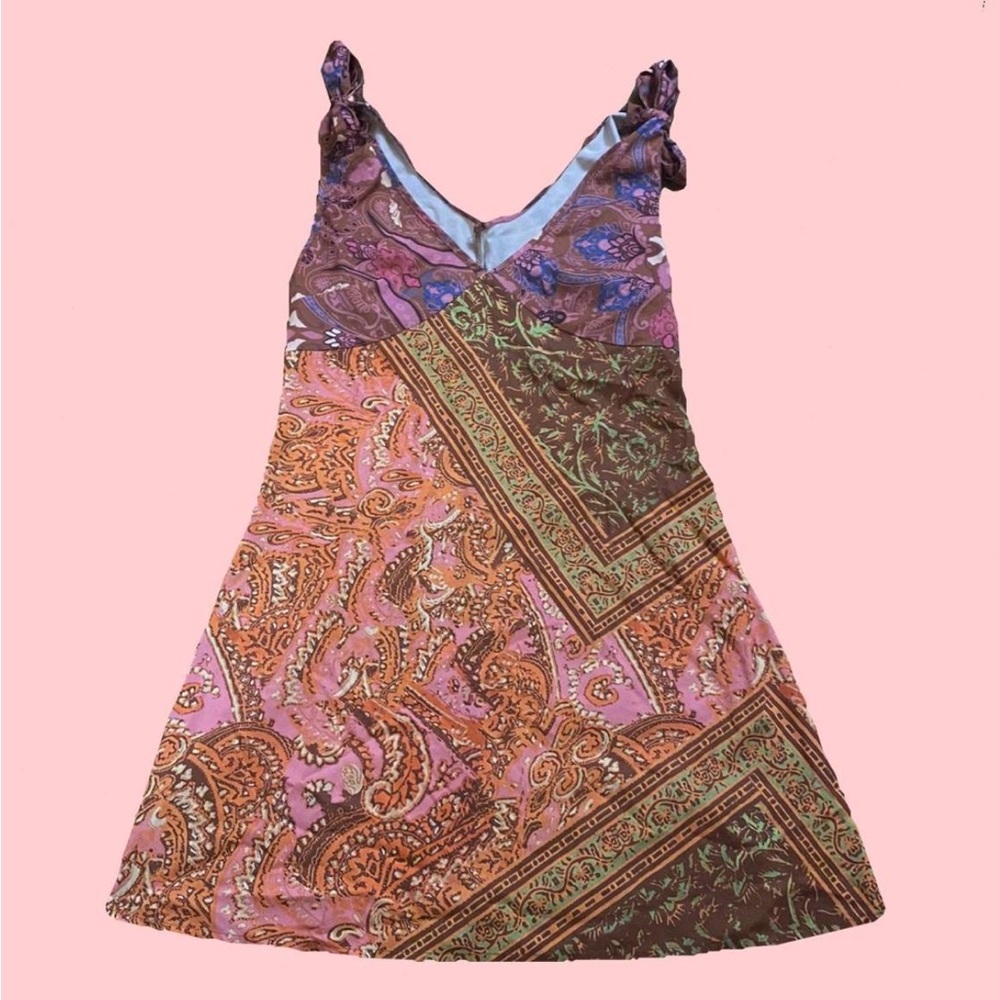 Floral paisley dress